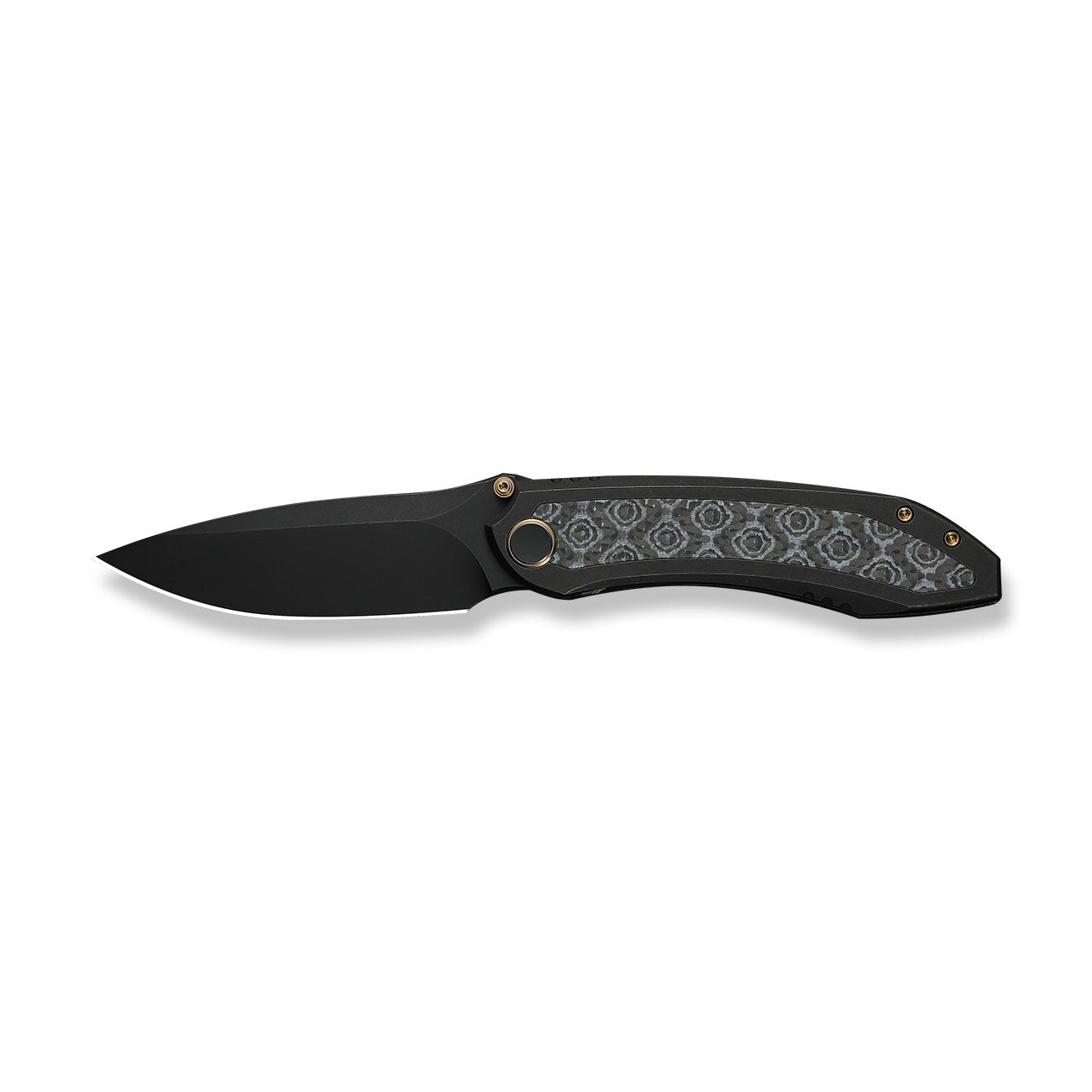 WEKNIFE Winsome M390钢 G10+碳纤维+钛手柄 WE23092-1 黑色 2580