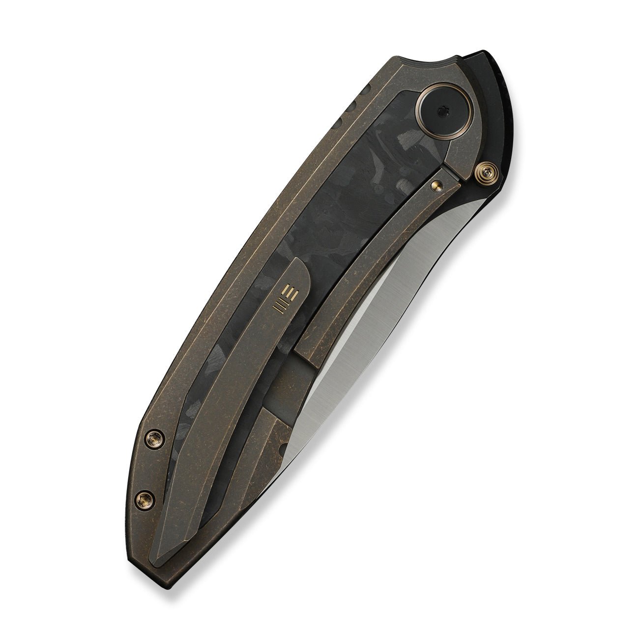 WEKNIFE Winsome  M390钢 碳纤维+钛手柄 WE23092-3 青铜+黑色 2580