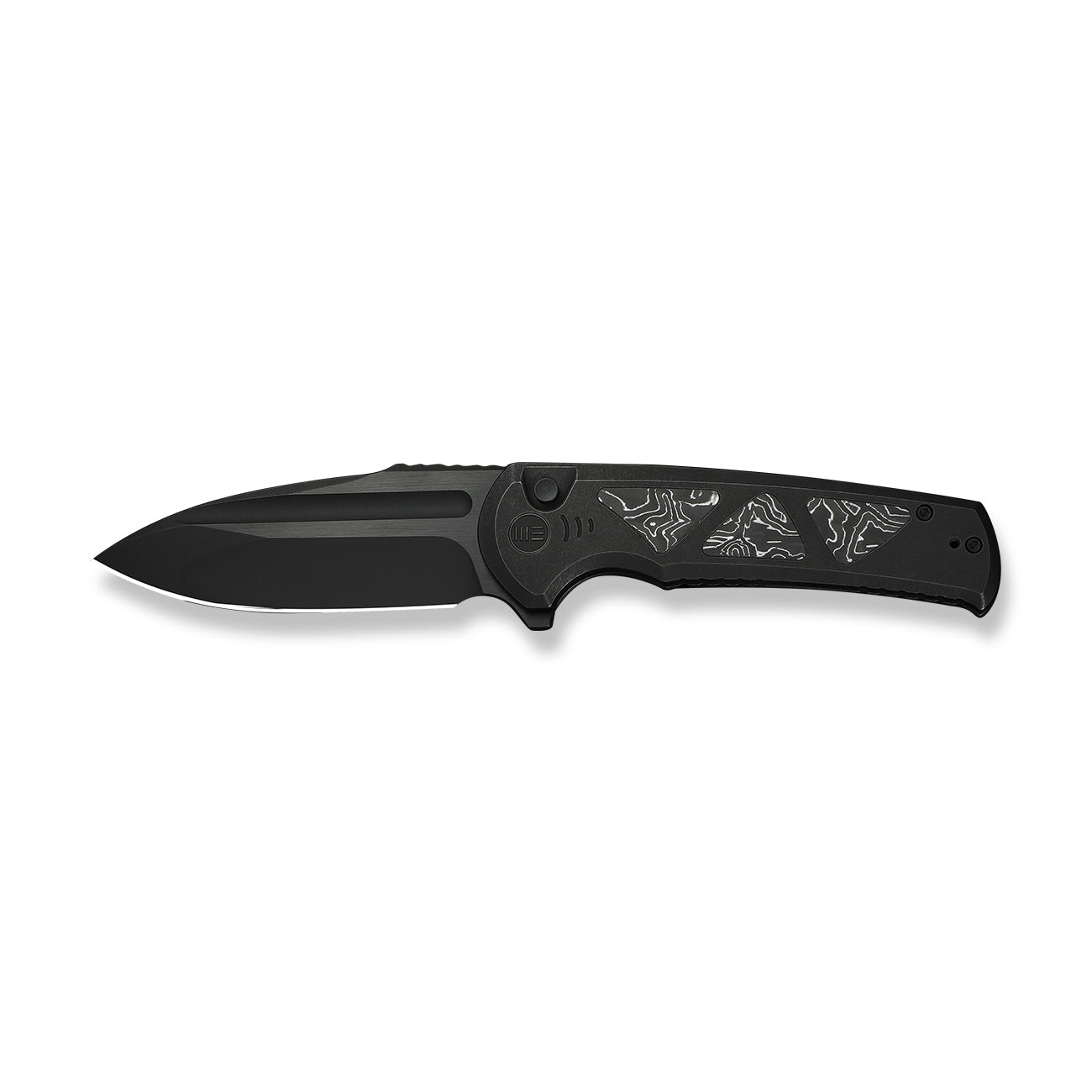 WEKNIFE Sylox M390钢 碳纤维+钛手柄 WE24027-1 黑色 2700