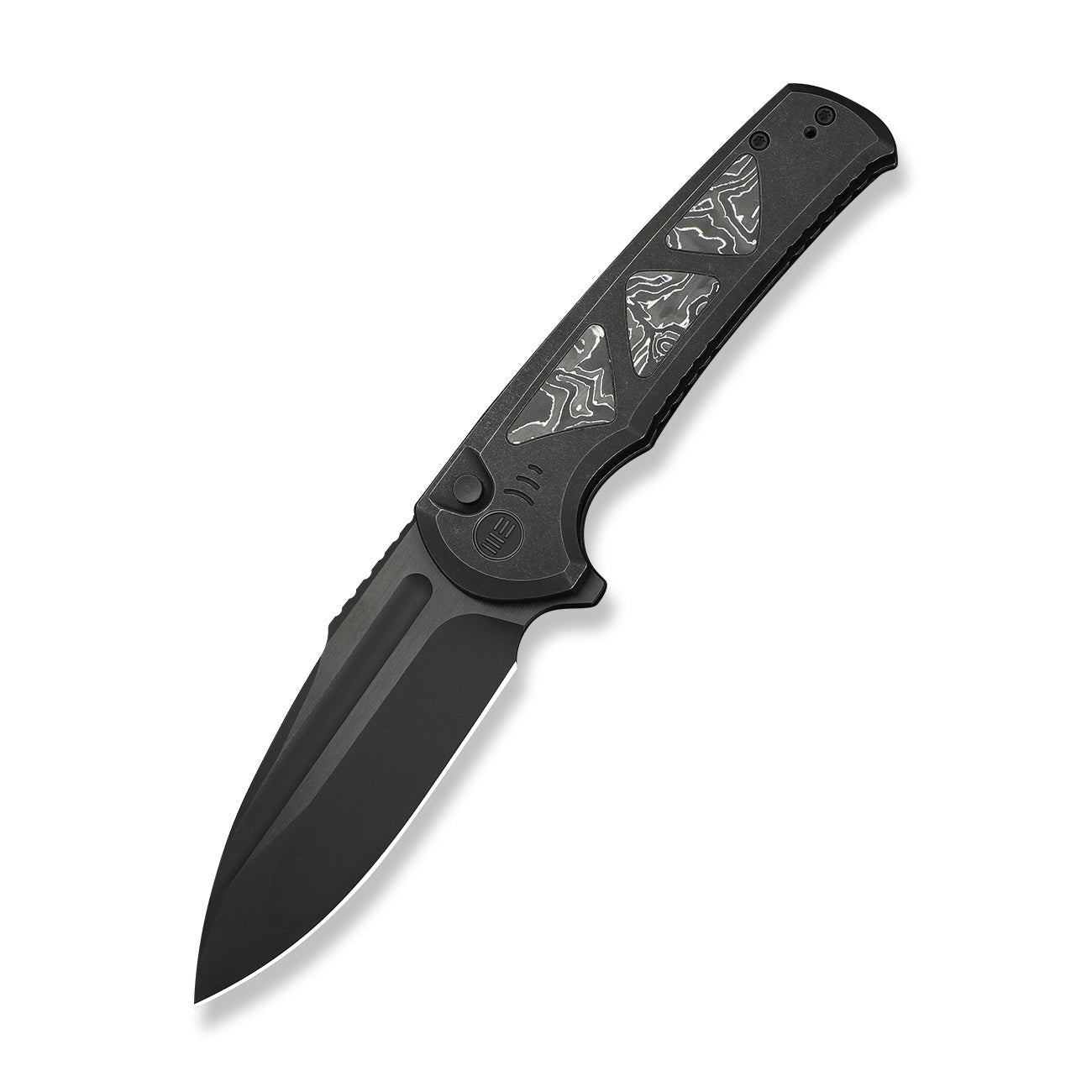 WEKNIFE Sylox M390钢 碳纤维+钛手柄 WE24027-1 黑色 2700
