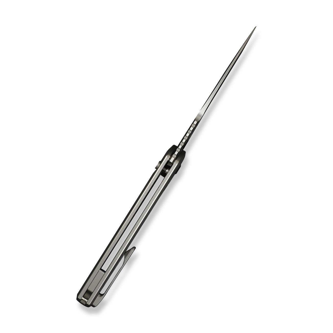 WEKNIFE Sylox M390钢 珍珠母+钛手柄 WE24027-4 钛灰色 4480