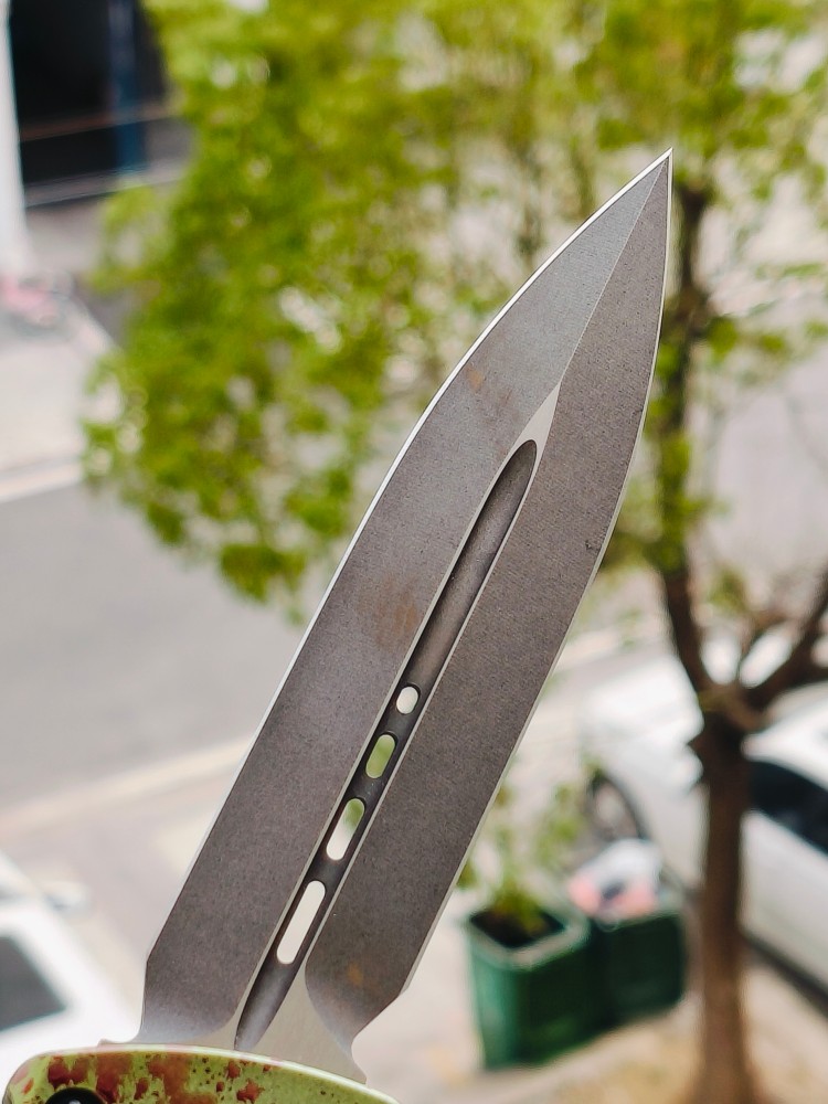 【寄售】Microtech Combat Troodon D/E Outbreak Standard Deep Engraved Signature Series 142-1OBDS 绿色 6800