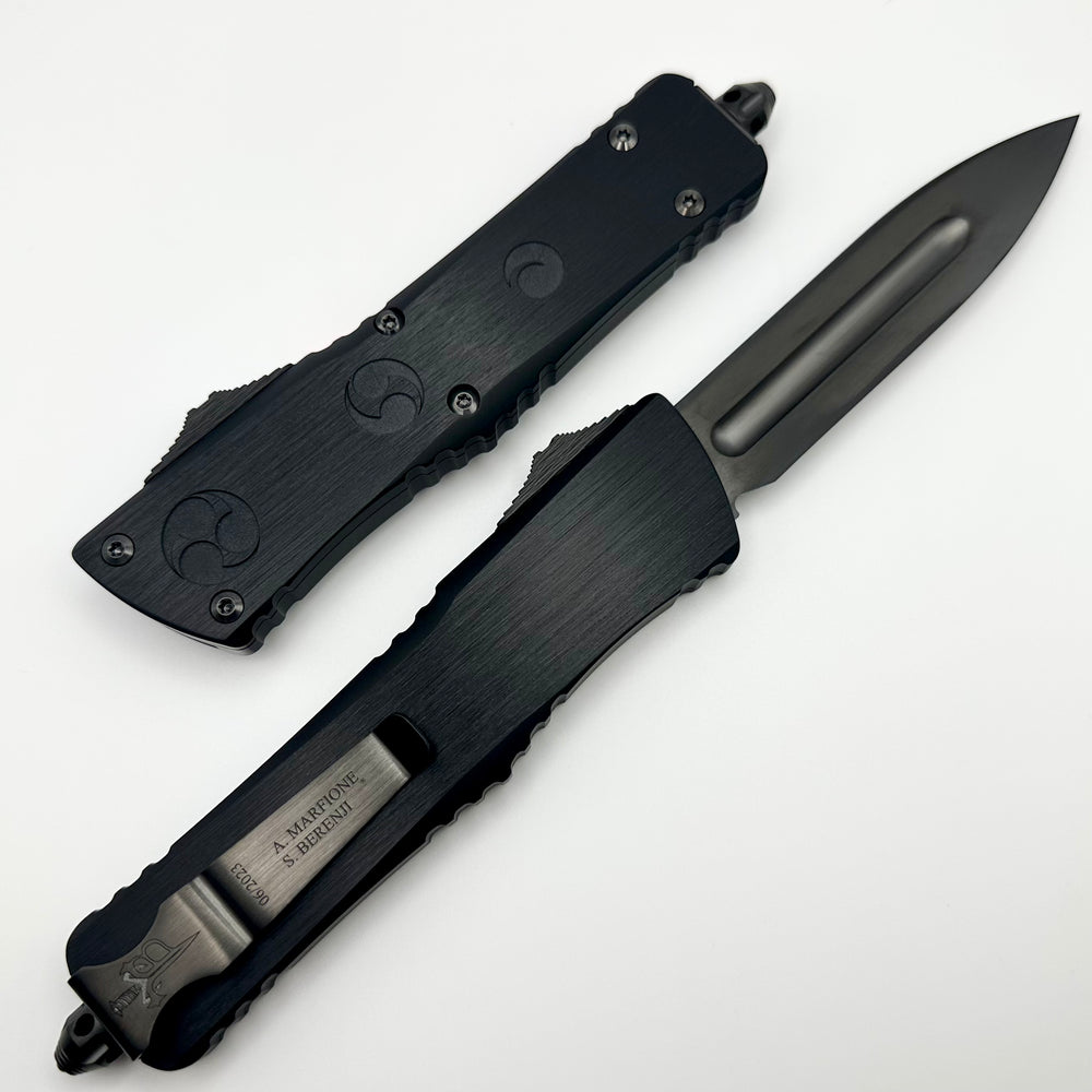 Marfione 定制刀具&Borka刀片 M390钢 6061 T6铝制手柄 黑色 31500