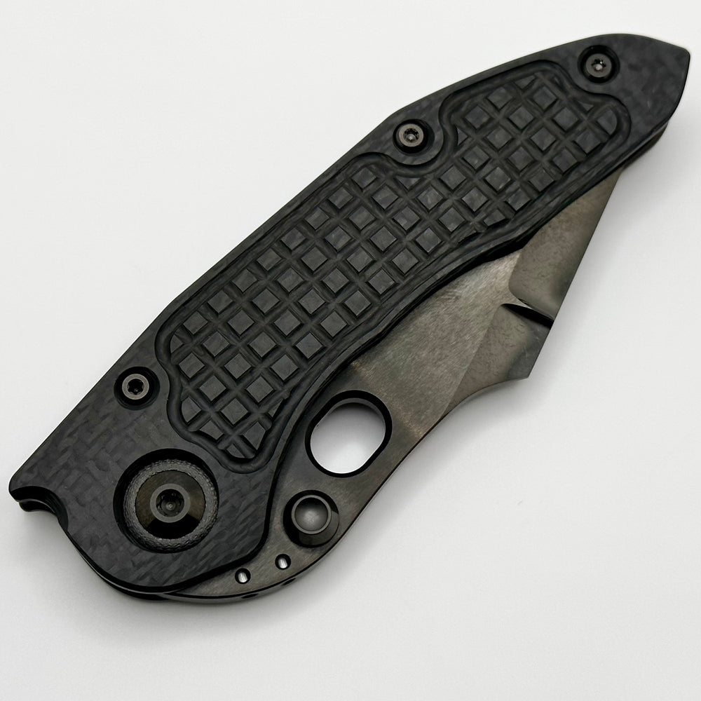Marfione 定制刀具&Borka刀片 M390钢 碳纤维手柄 黑色 52650