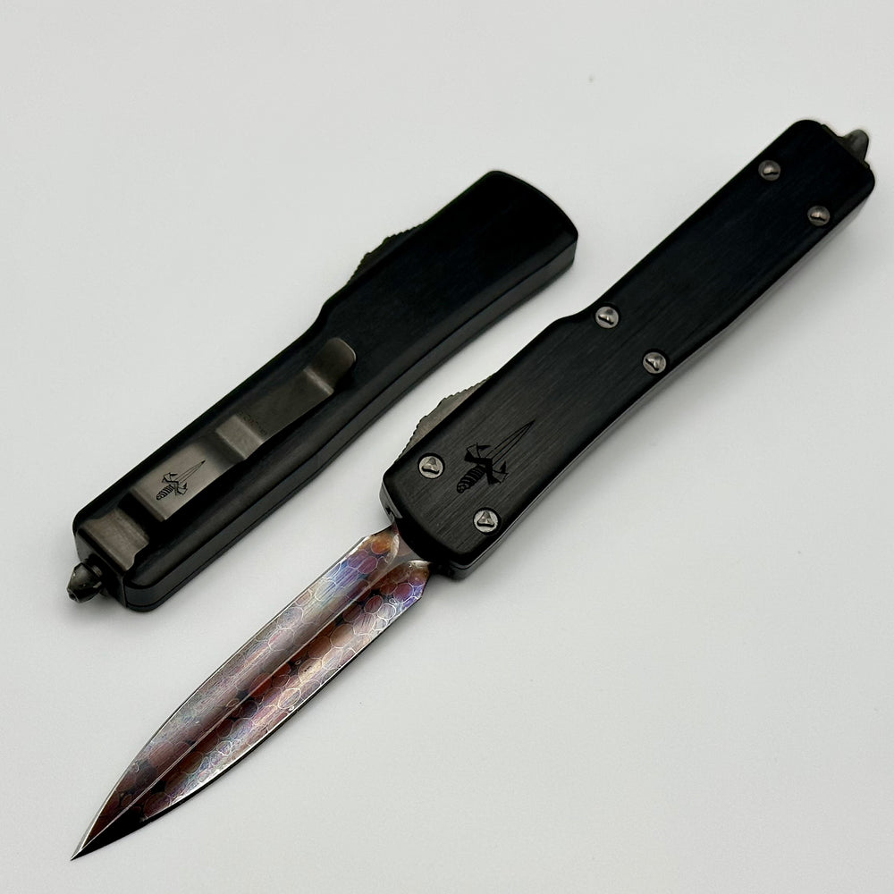 Marfione 定制UTX-70 M390钢 6061 T6 铝制手柄 黑色 15800