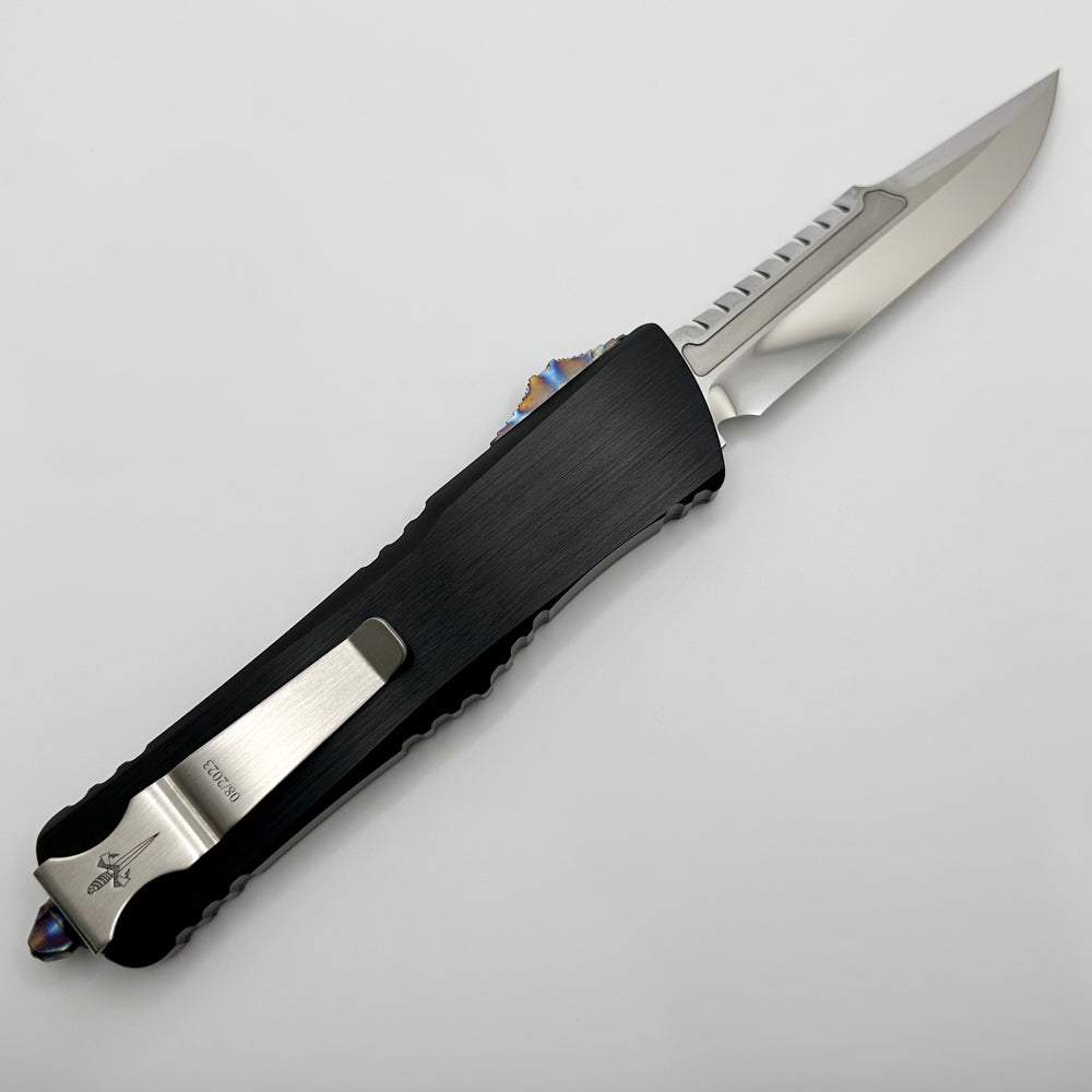 Marfione 定制Combat Troodon M390钢 6061 T6铝制手柄 黑色 35100