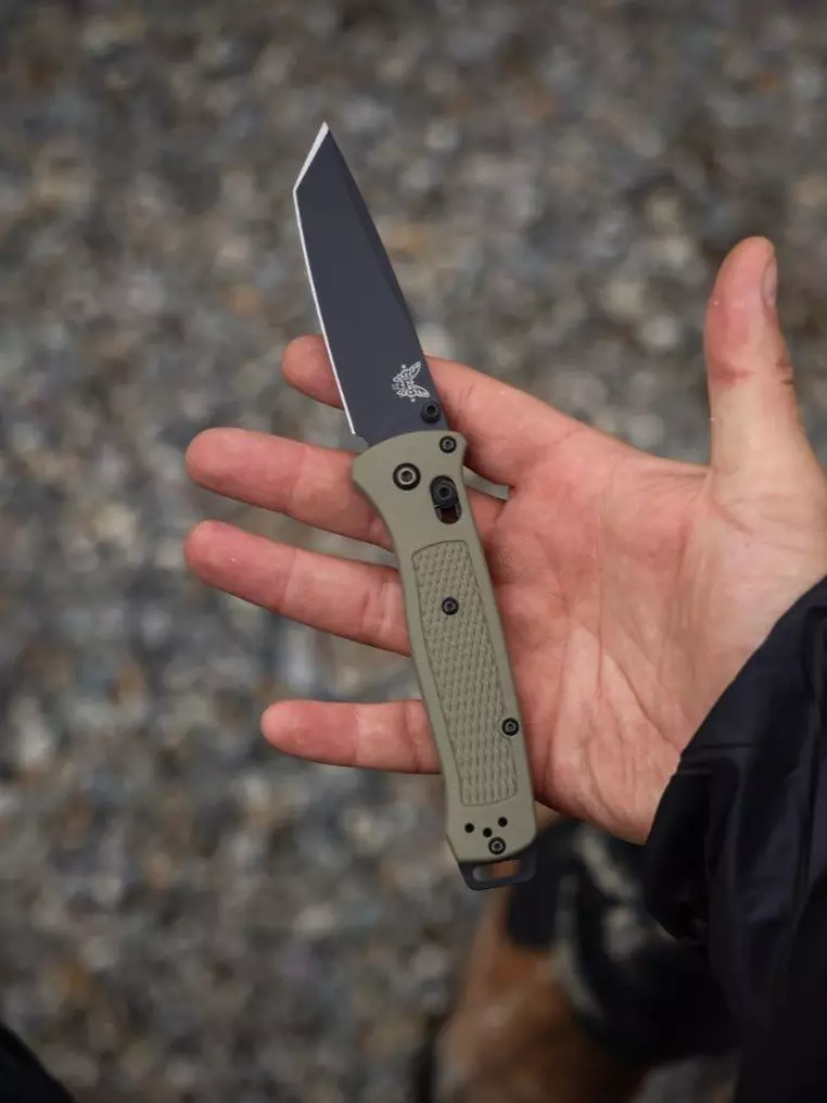 Benchmade Bailout 537BK-06 CPM-S30V钢 尼龙柄 军绿色 1500