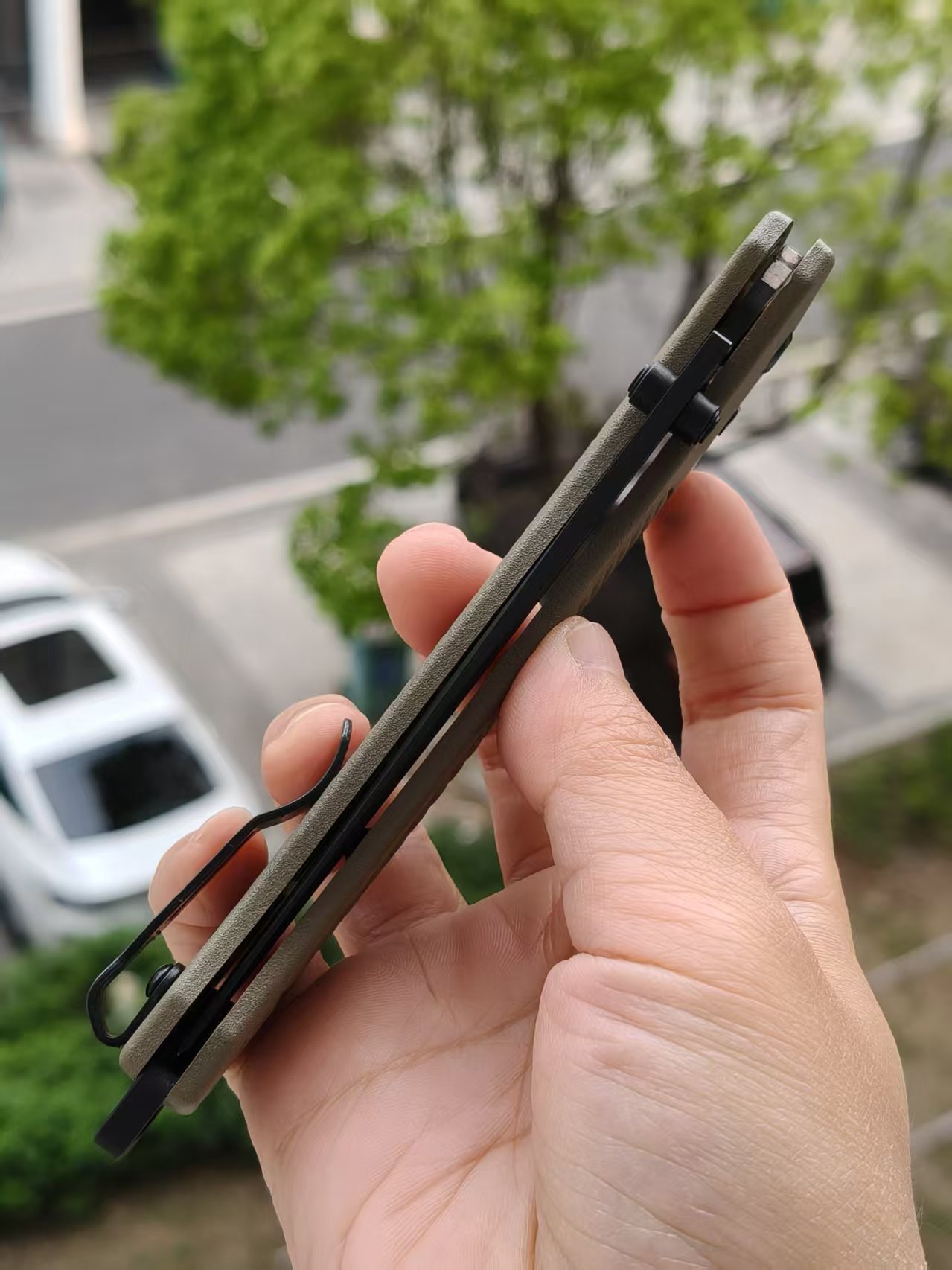 Benchmade Bailout 537BK-06 CPM-S30V钢 尼龙柄 军绿色 1500