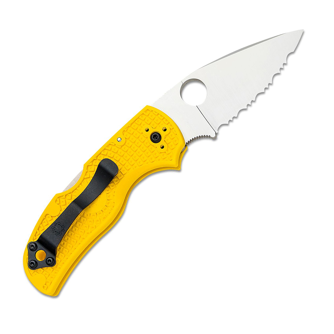 Spyderco C41SYL5 Native 5 CPM-MagnaCut钢  FRN尼龙手柄   黄色 1170