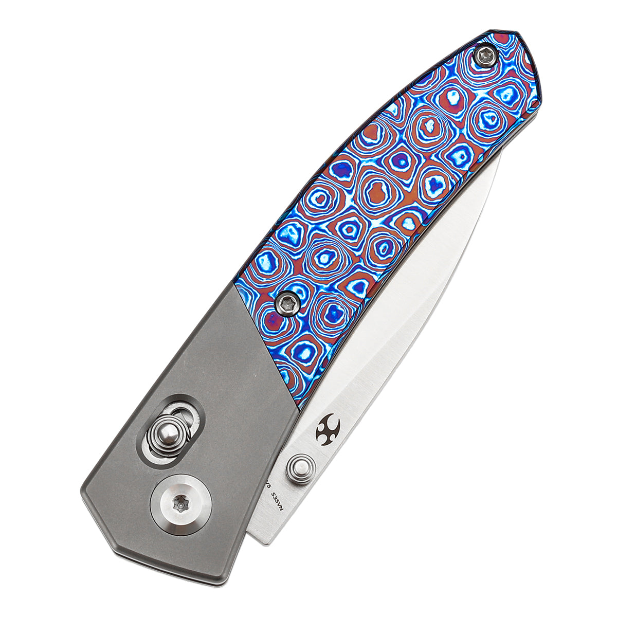 KANSEPT Dako CPM S35VN钢 钛手柄 K1101V5 钛蓝色 2260