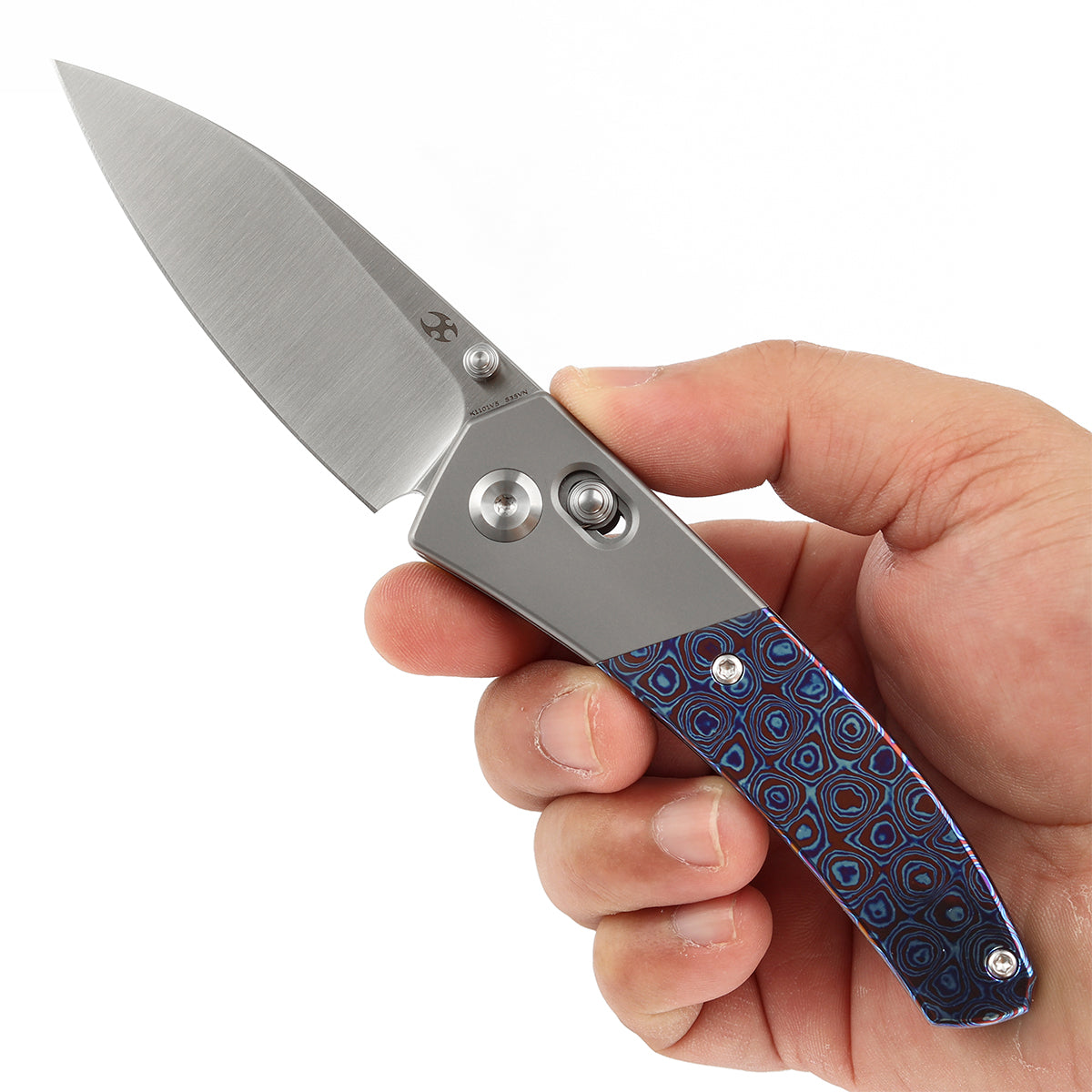 KANSEPT Dako CPM S35VN钢 钛手柄 K1101V5 钛蓝色 2260