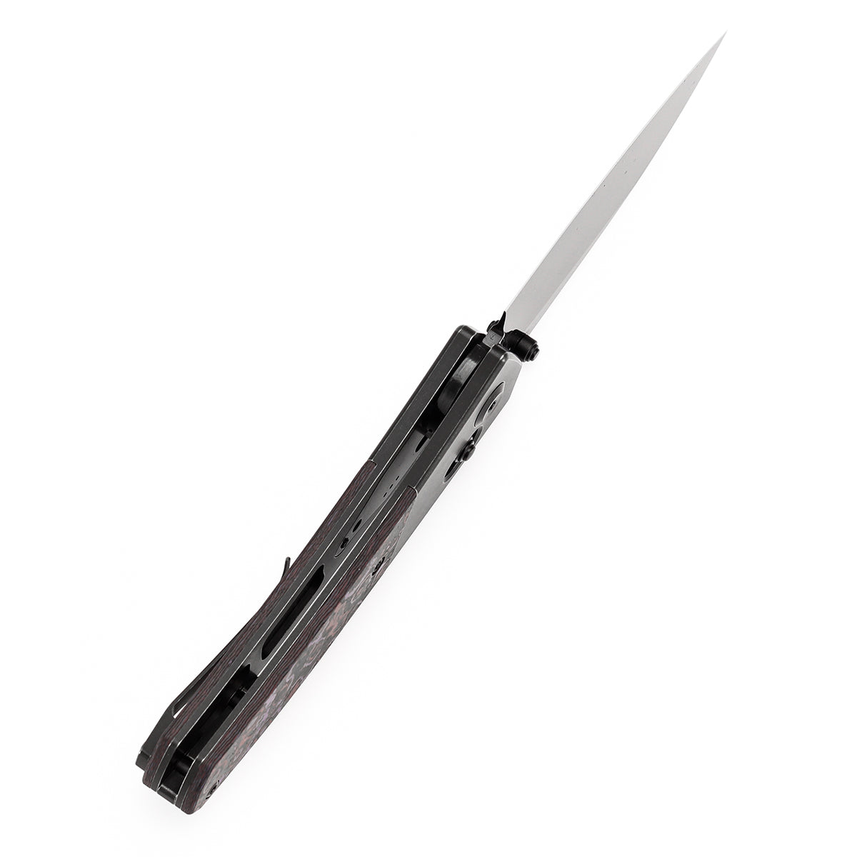 KANSEPT Dako CPM S35VN钢 钛+脂肪碳手柄 K1101V3 黑紫色 1700