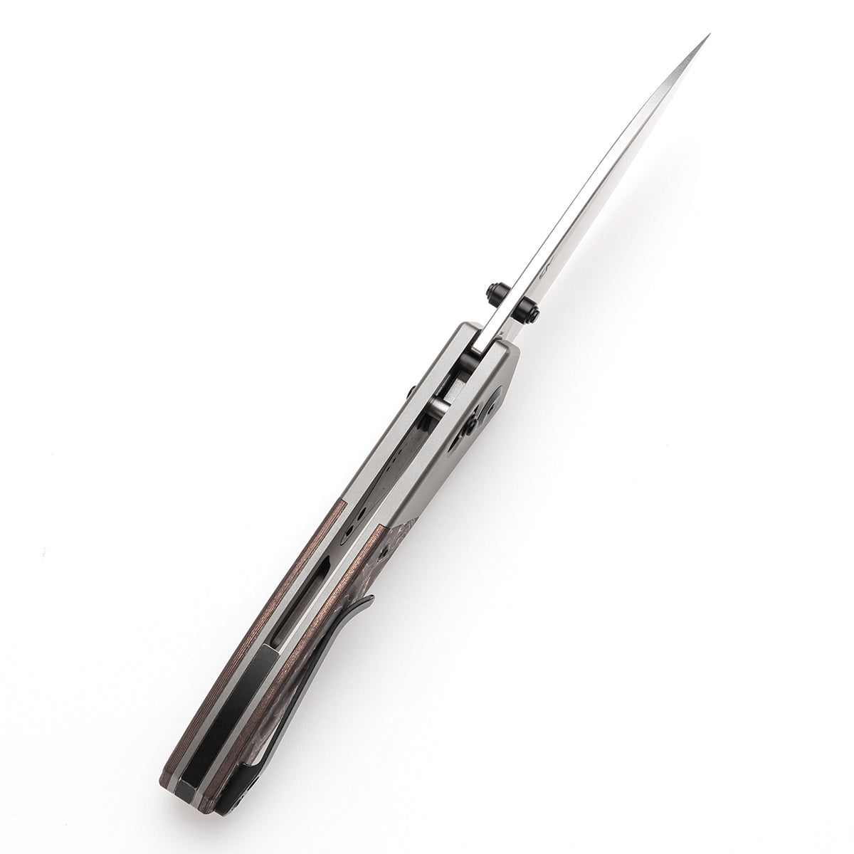 KANSEPT Dako CPM S35VN钢 钛合金+带铜碳纤维手柄 K1101V2 黑铜色 1300
