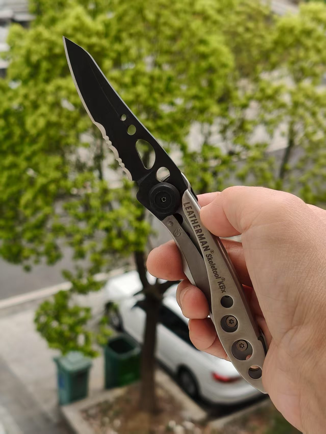 【特惠】Leatherman Skeletool KBX 少侠折刀 832619 银黑 原价360 特惠199