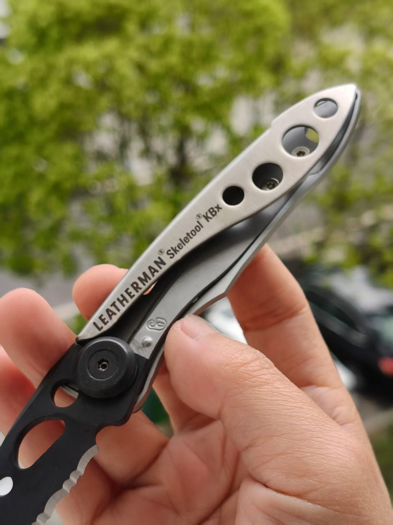 【特惠】Leatherman Skeletool KBX 少侠折刀 832619 银黑 原价360 特惠199
