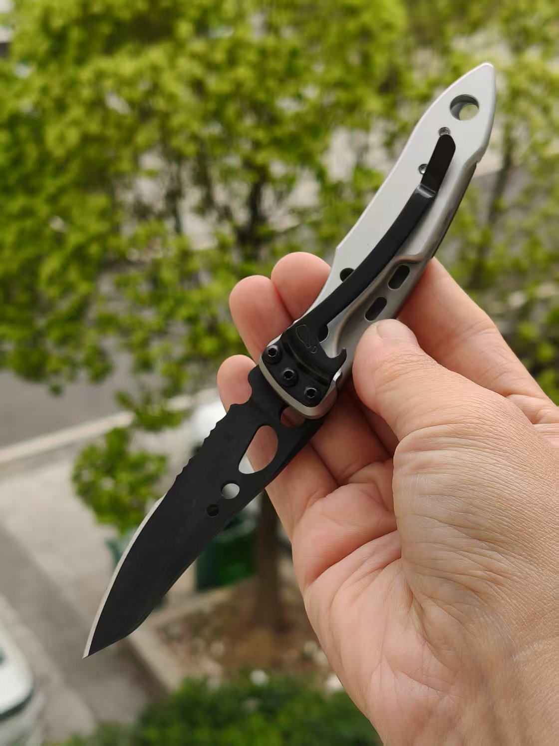 【特惠】Leatherman Skeletool KBX 少侠折刀 832619 银黑 原价360 特惠199