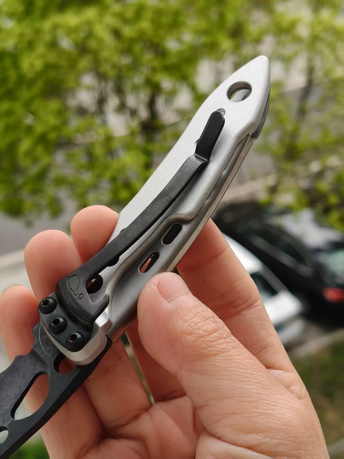 【特惠】Leatherman Skeletool KBX 少侠折刀 832619 银黑 原价360 特惠199