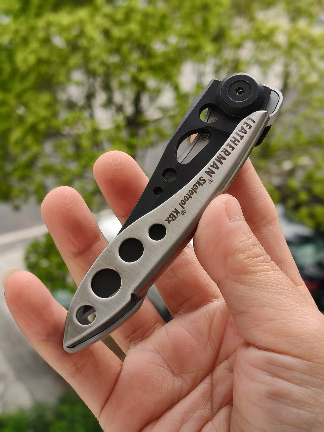 【特惠】Leatherman Skeletool KBX 少侠折刀 832619 银黑 原价360 特惠199