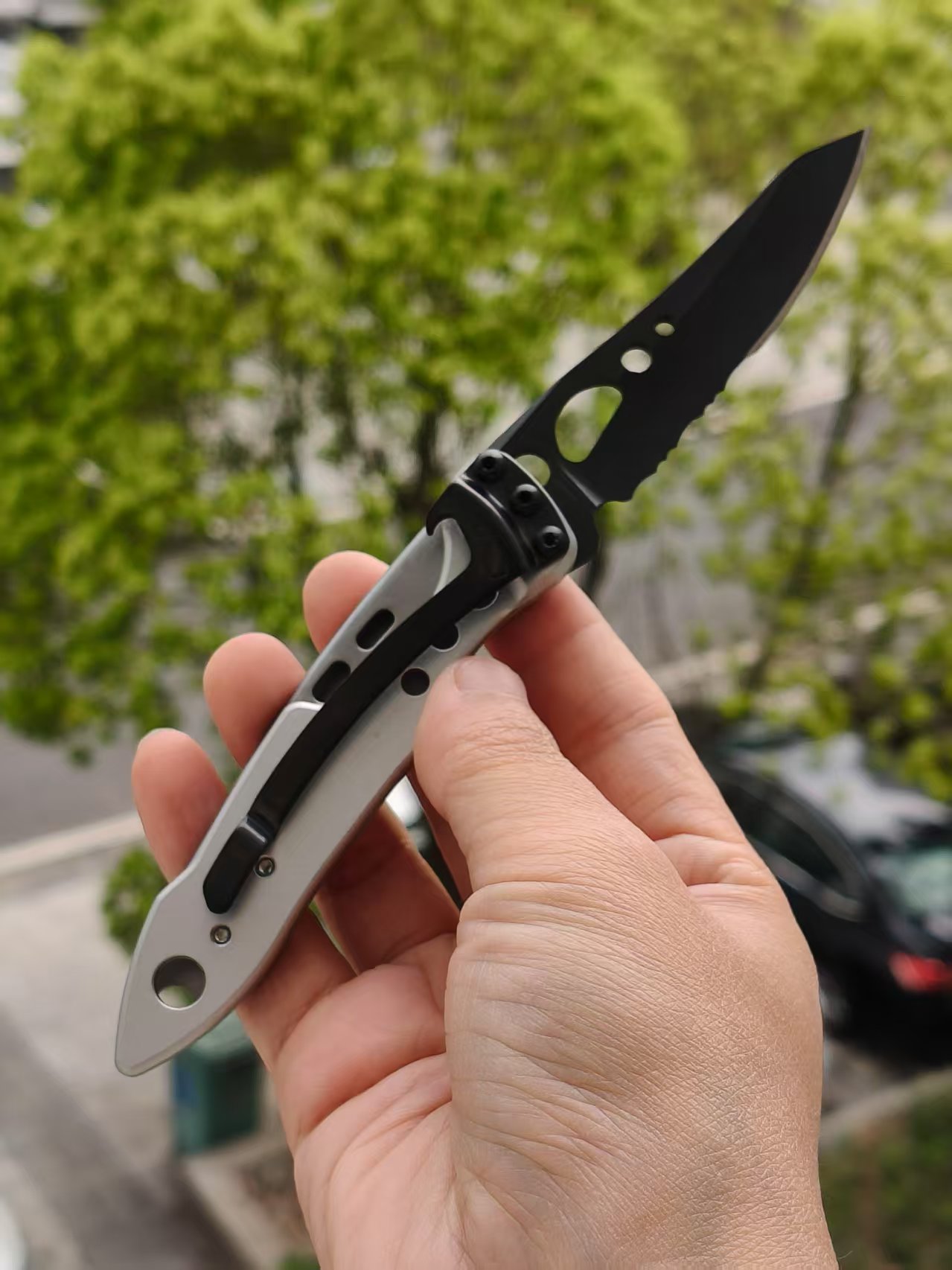 【特惠】Leatherman Skeletool KBX 少侠折刀 832619 银黑 原价360 特惠199
