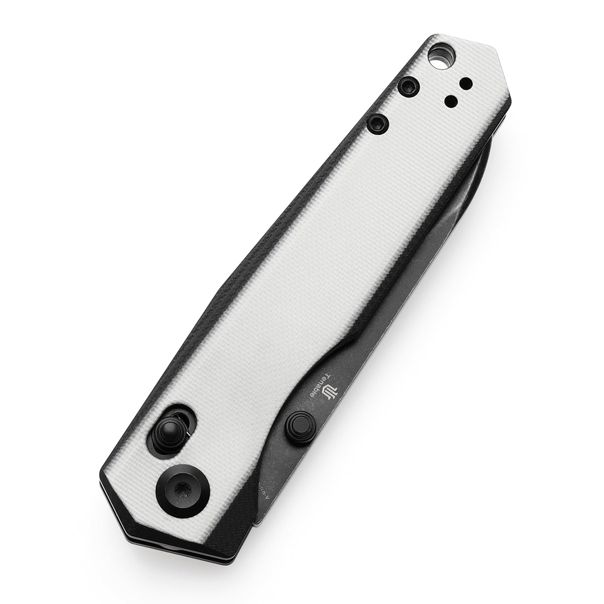 Tenable Beaver Nitro-V钢 G10手柄 T1105V2 象牙白 380