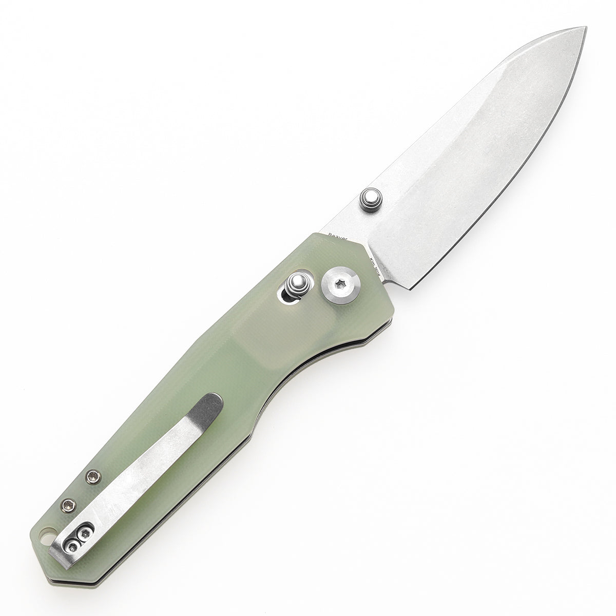 Tenable Beaver Nitro-V钢 Jade G10手柄 T1105V4 玉色 380