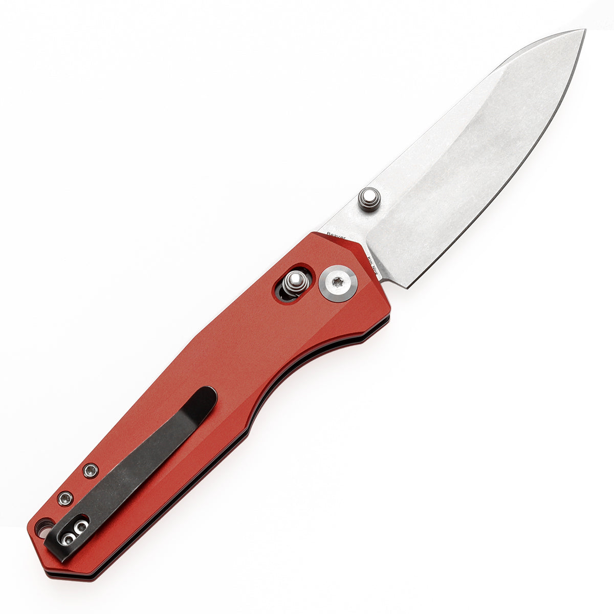 Tenable Beaver Nitro-V钢 氧化铝手柄 T1105V3 深红色 400