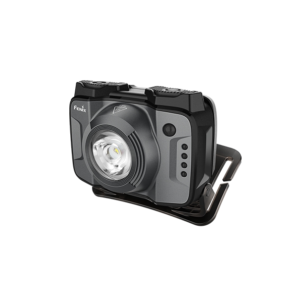 🤝Fenix HL12R V2.0 户外超轻充电强光头灯 枪灰色 内置锂电池 500流明 258