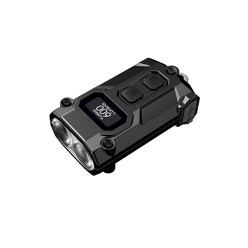 🤝NITECORE TINI3 迷你便携钥匙小手电筒 曜石黑 内置锂电池 600流明 268
