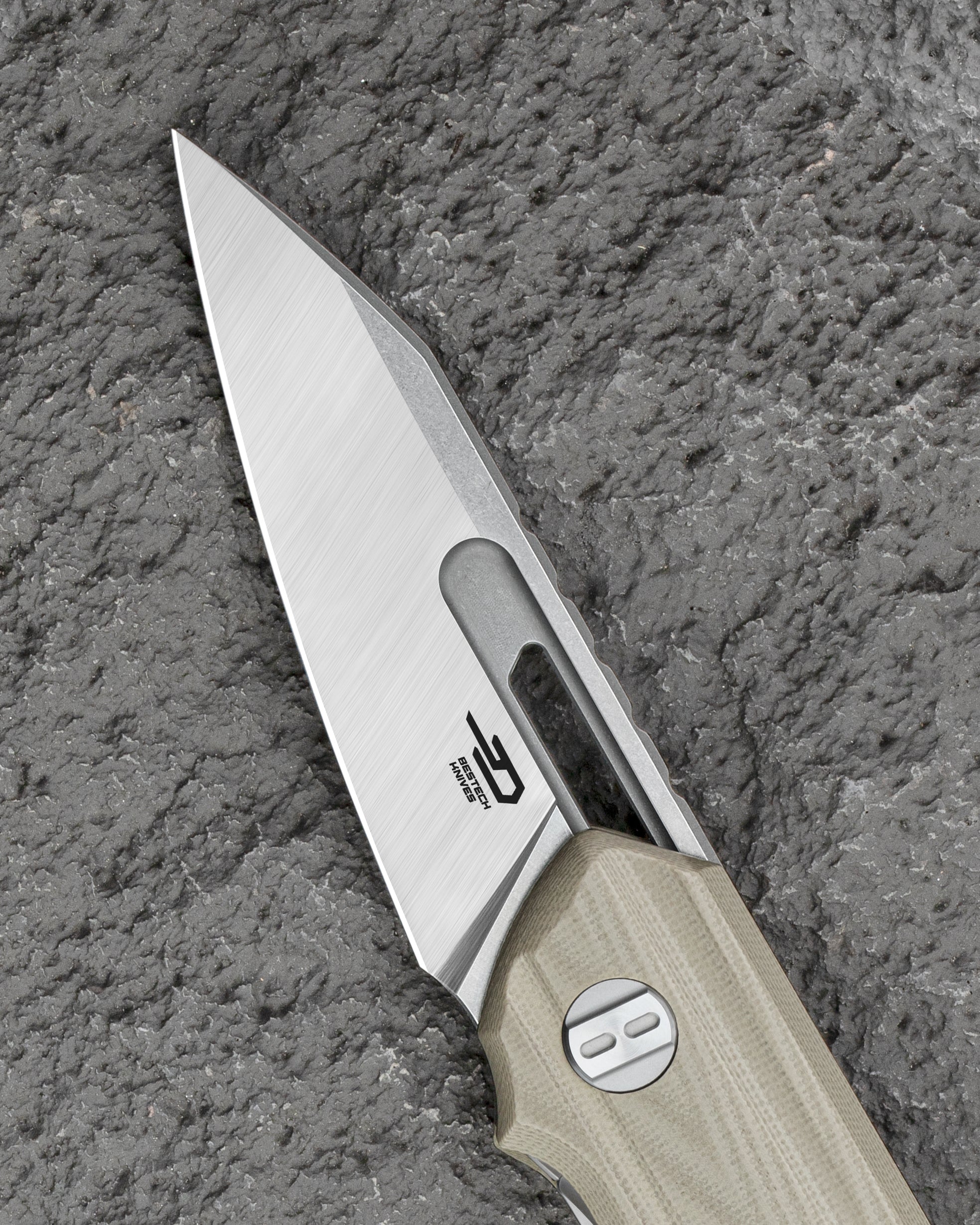 BESTECH TODDLER 14C28N钢 G10手柄 BG64C 米色 460