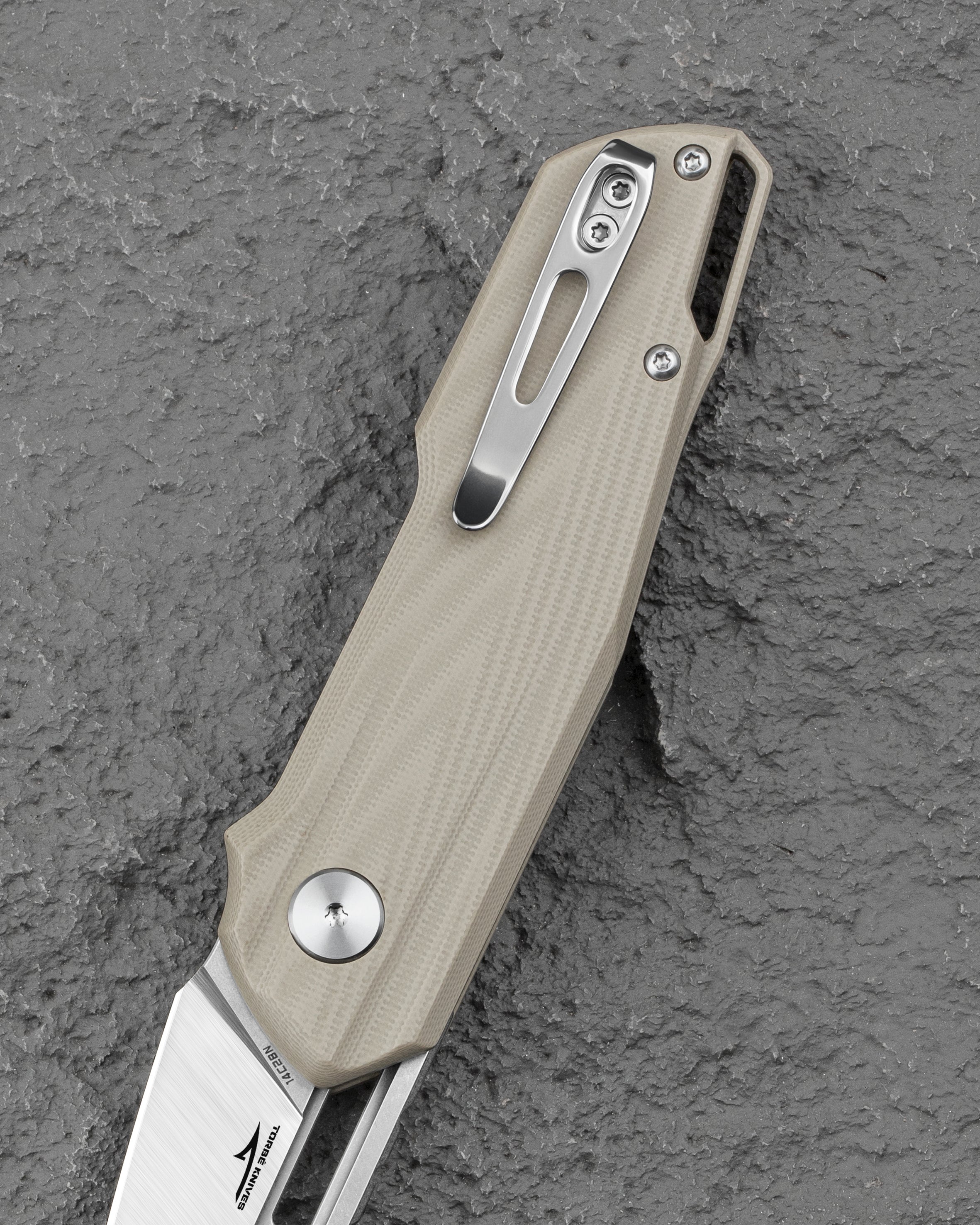 BESTECH TODDLER 14C28N钢 G10手柄 BG64C 米色 460