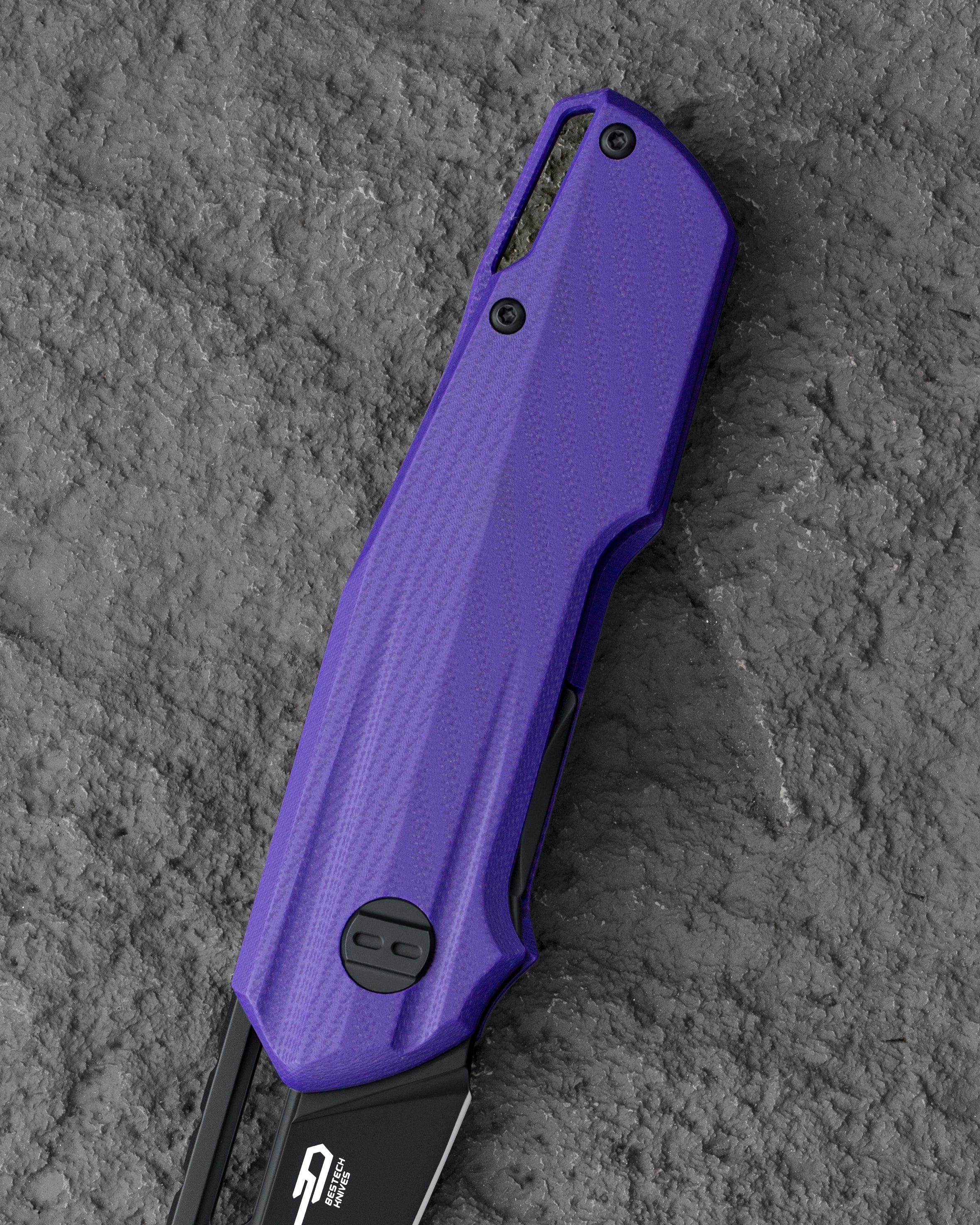 BESTECH TODDLER 14C28N钢 G10手柄 BG64D 紫色 460
