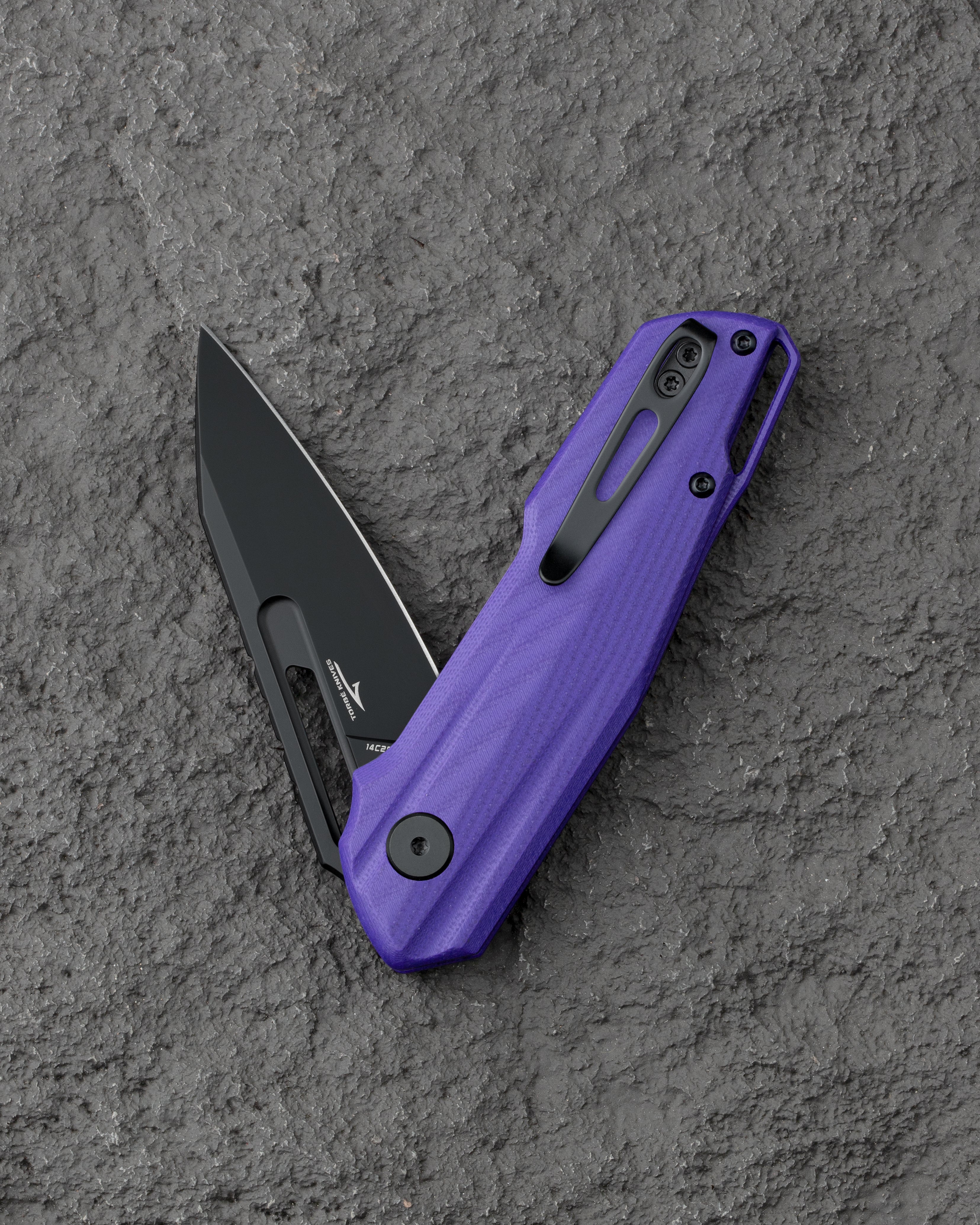 BESTECH TODDLER 14C28N钢 G10手柄 BG64D 紫色 460