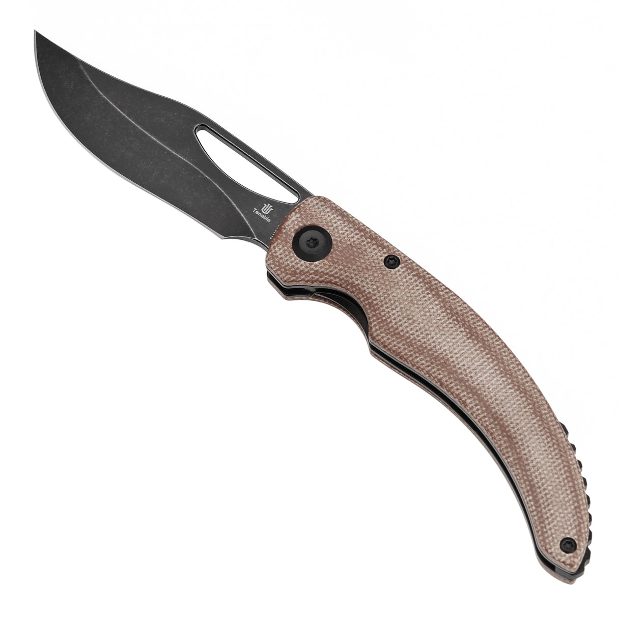 Tenable Gideon Nitro V钢 Micarta手柄 T1119A2 棕色 500