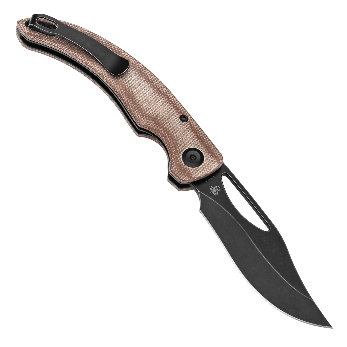Tenable Gideon Nitro V钢 Micarta手柄 T1119A2 棕色 500