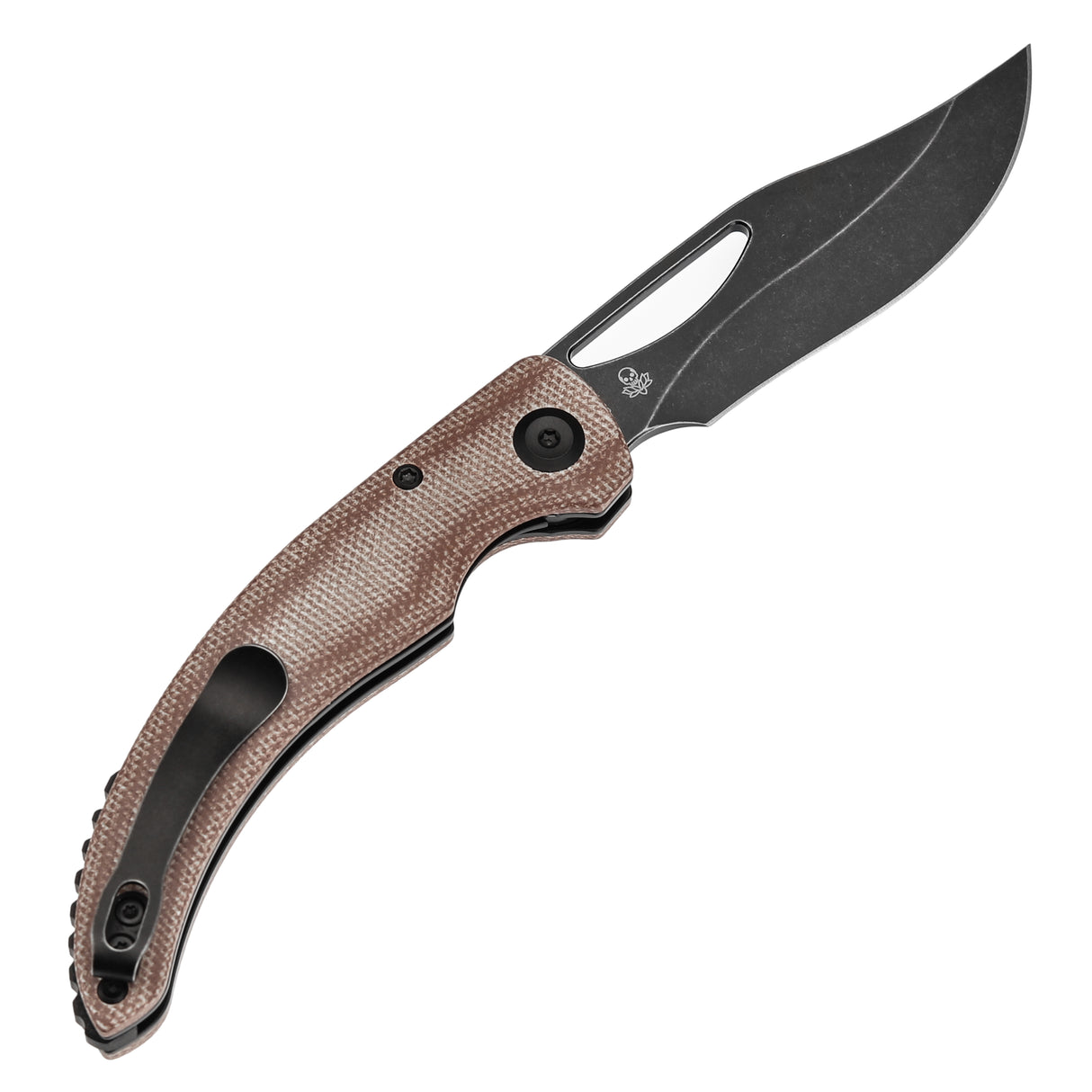 Tenable Gideon Nitro V钢 Micarta手柄 T1119A2 棕色 500