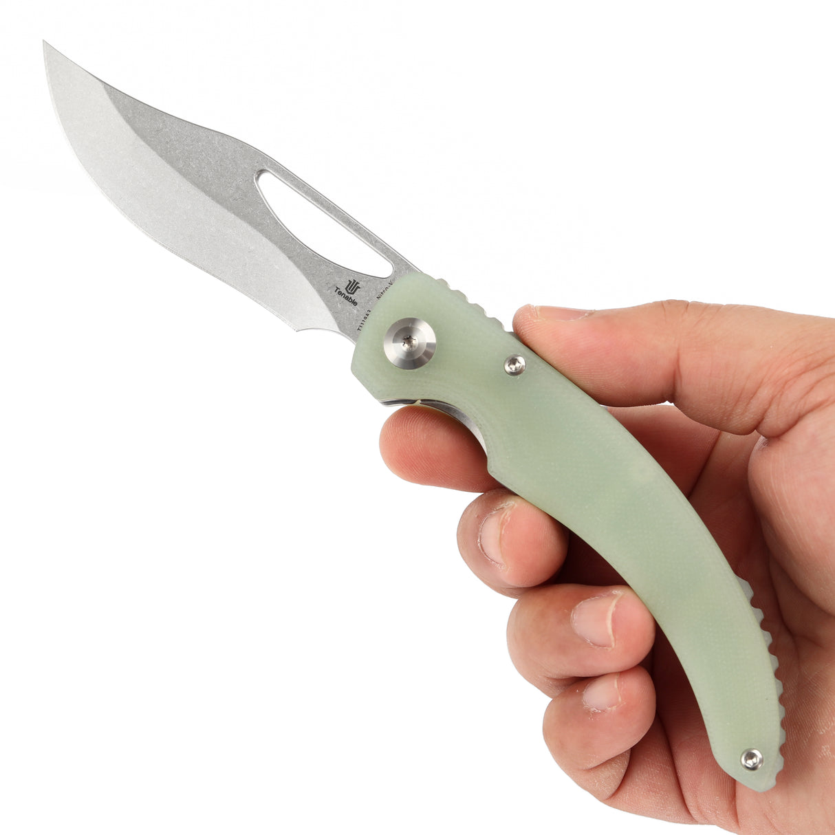 Tenable Gideon Nitro V钢  G10手柄 T1119A3 玉色 500
