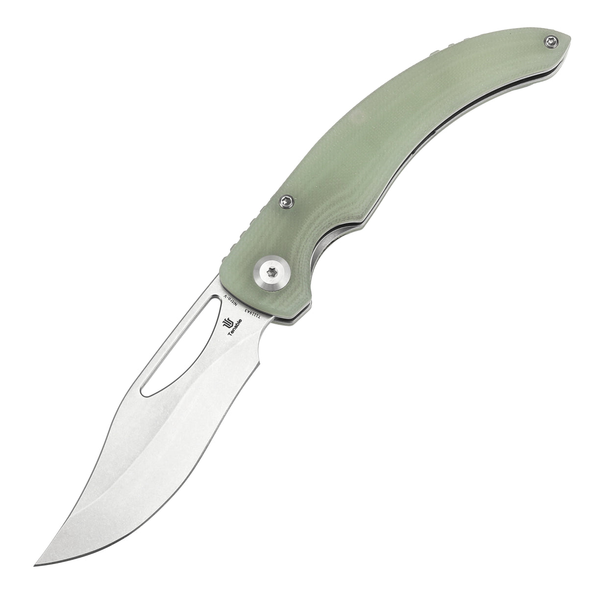 Tenable Gideon Nitro V钢  G10手柄 T1119A3 玉色 500