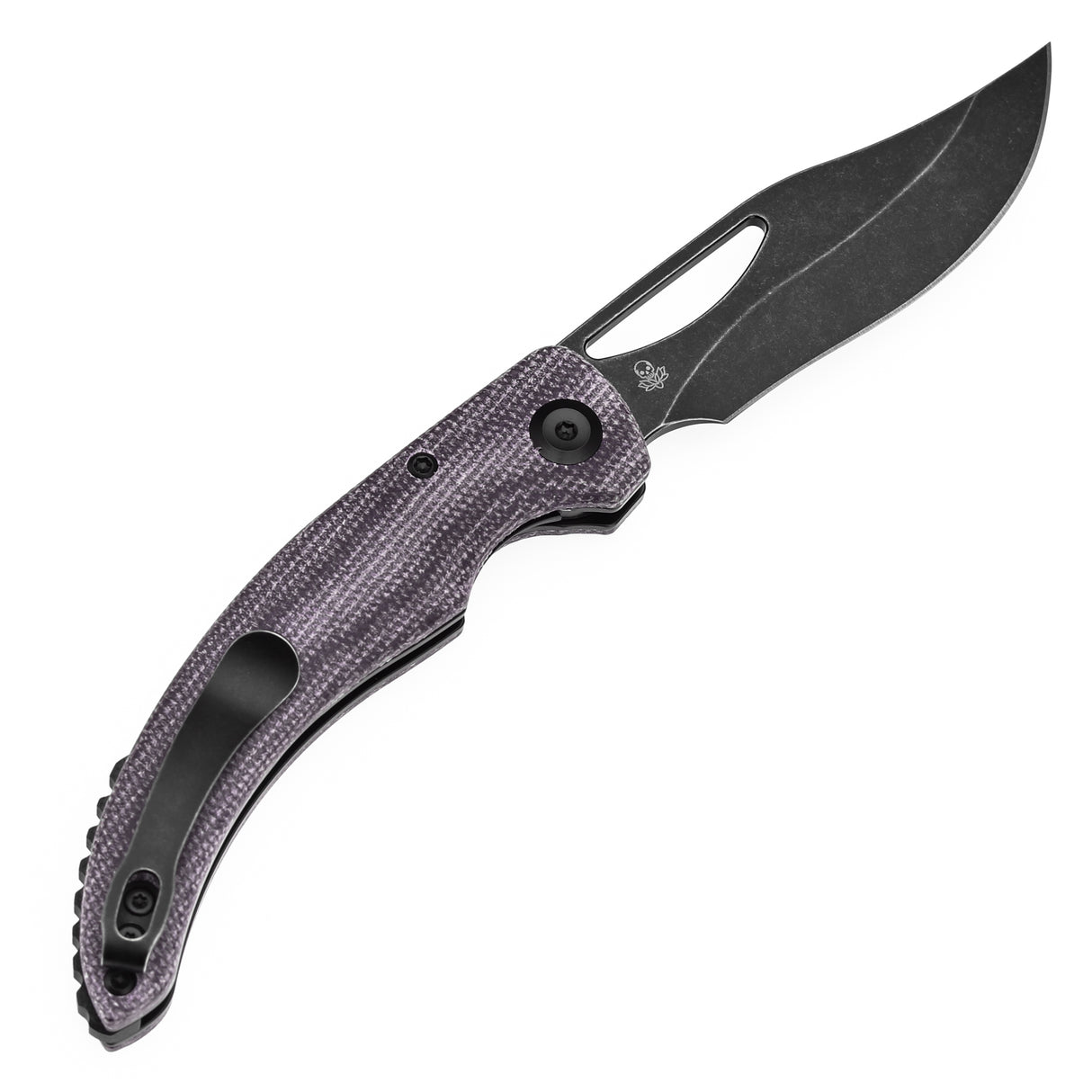 Tenable Gideon Nitro V钢 Micarta手柄 T1119A4 紫色 500