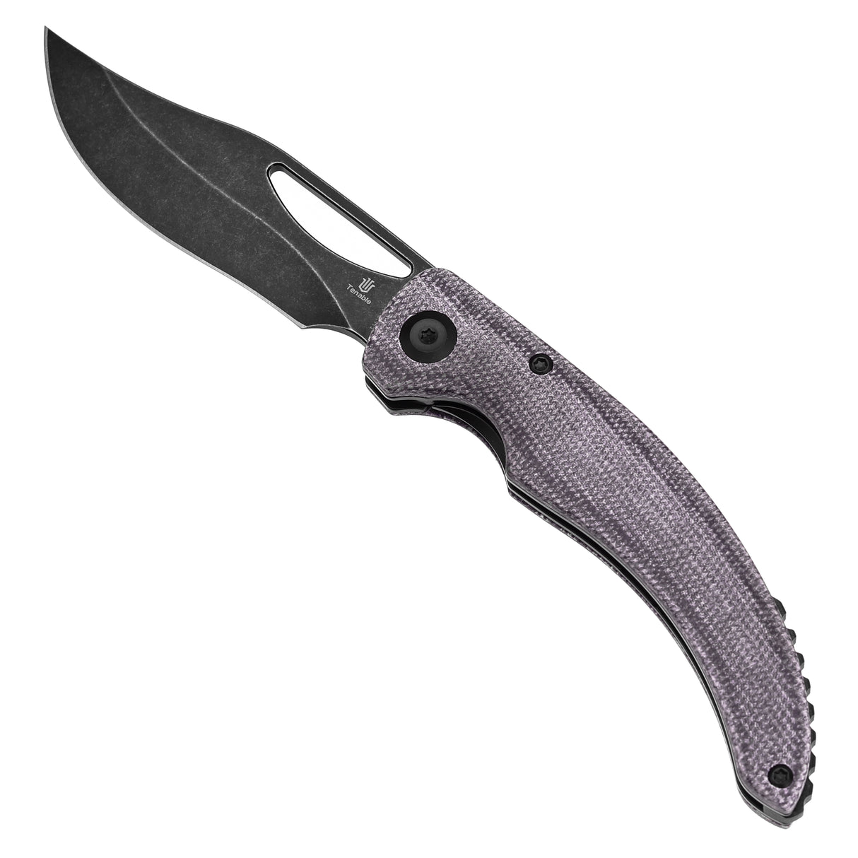 Tenable Gideon Nitro V钢 Micarta手柄 T1119A4 紫色 500