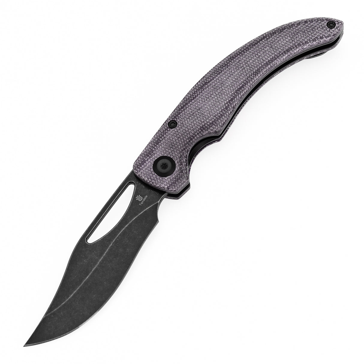 Tenable Gideon Nitro V钢 Micarta手柄 T1119A4 紫色 500