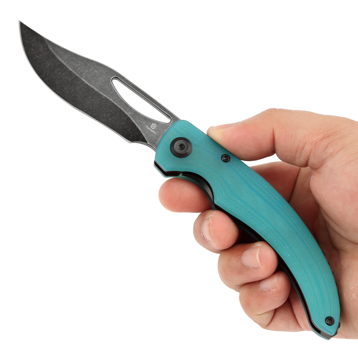 Tenable Gideon Nitro V钢 G10手柄 T1119A5 蓝色 500