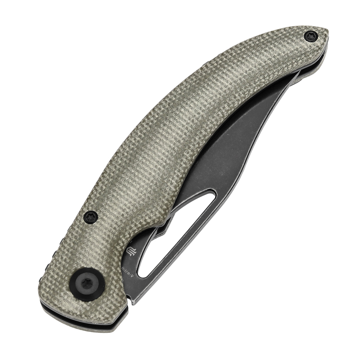 Tenable Gideon Nitro V钢 Micarta手柄 T1119A6 绿色 500