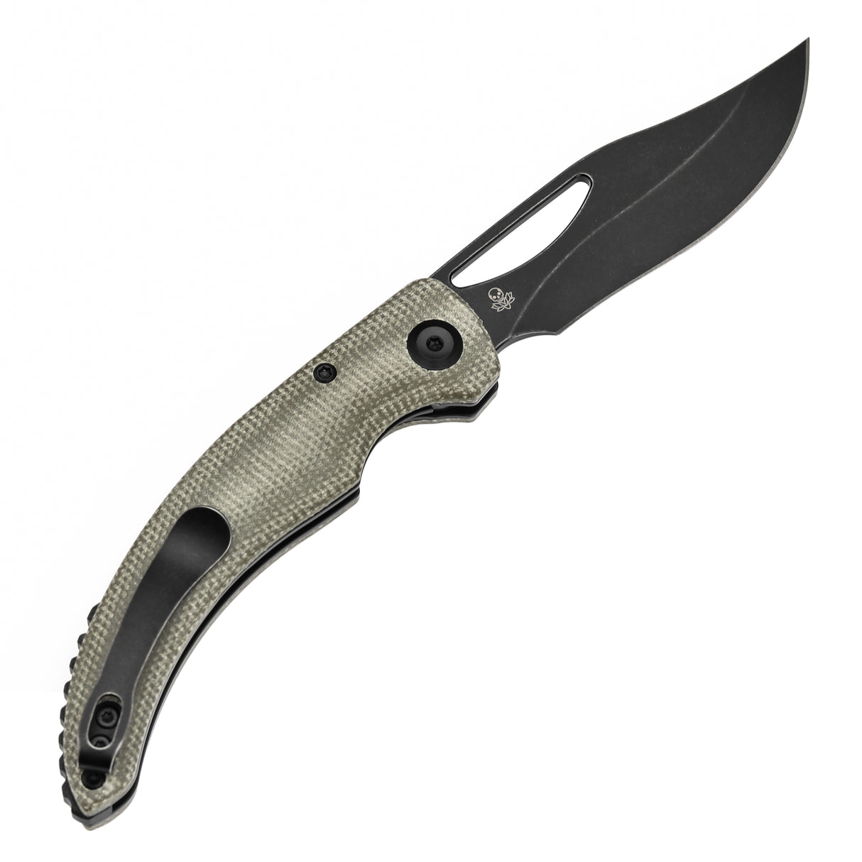 Tenable Gideon Nitro V钢 Micarta手柄 T1119A6 绿色 500