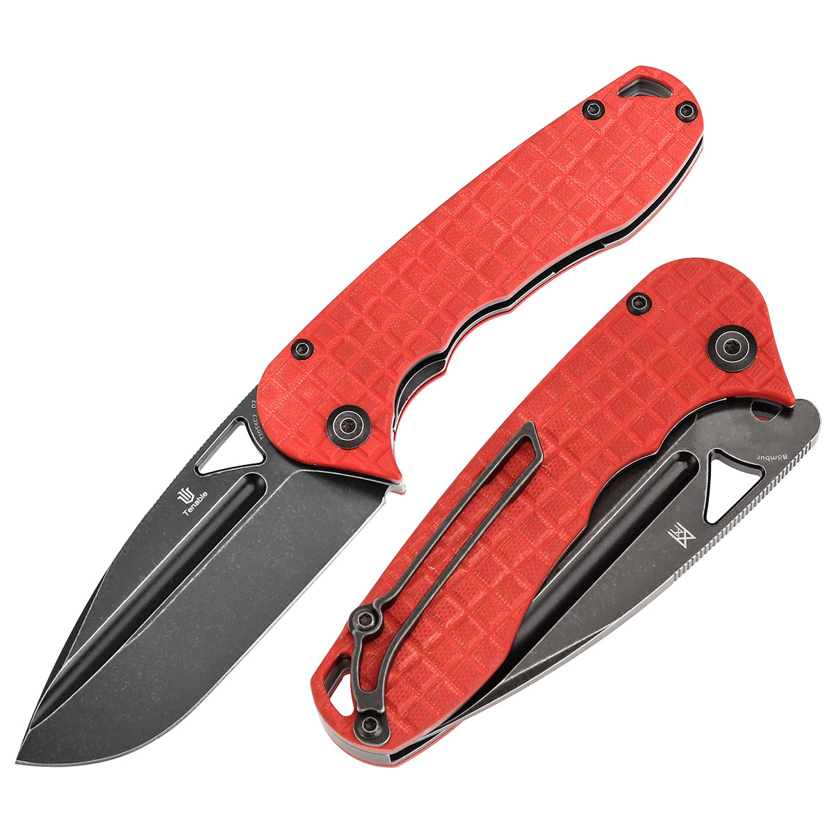 Tenable Bömbur D2钢 G10手柄 T1054C2 深红色 500