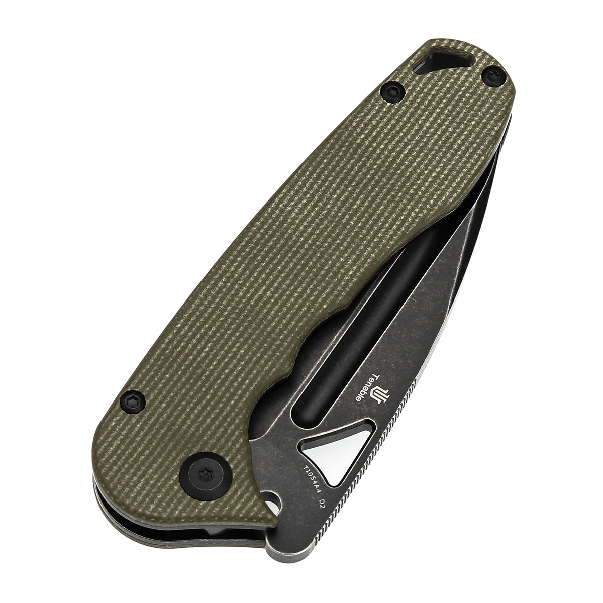 Tenable Bömbur D2钢 Micarta手柄 T1054A4 绿色 500
