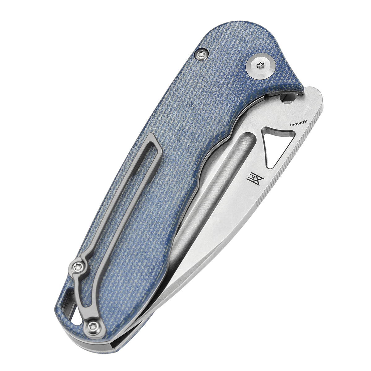 Tenable Bömbur D2钢 Micarta手柄 T1054A5 蓝色 500