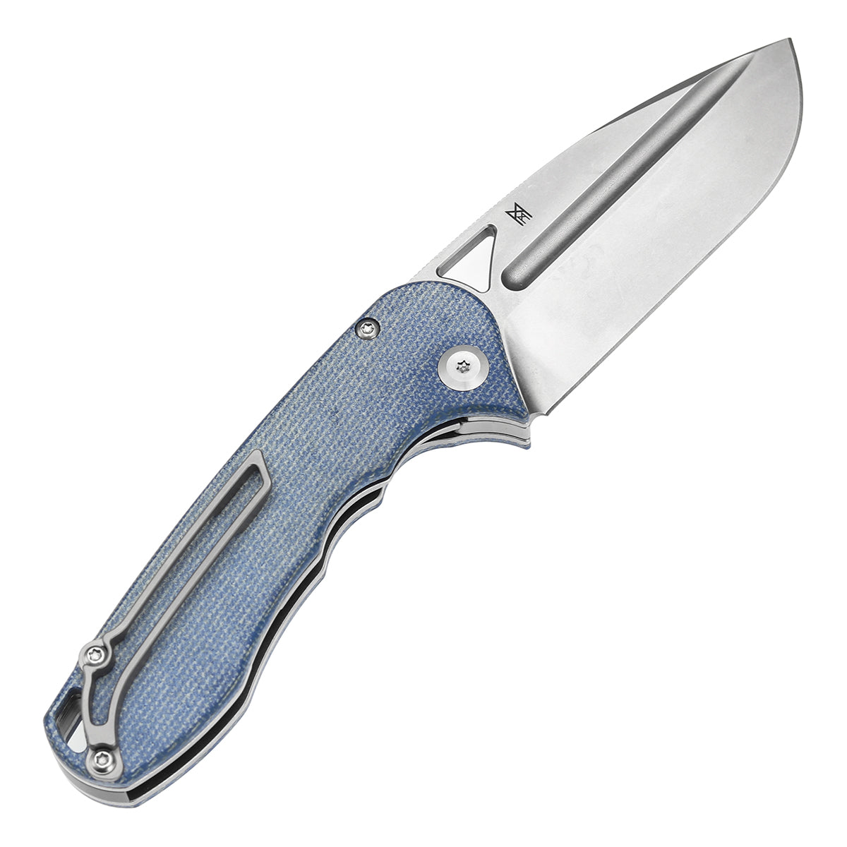 Tenable Bömbur D2钢 Micarta手柄 T1054A5 蓝色 500