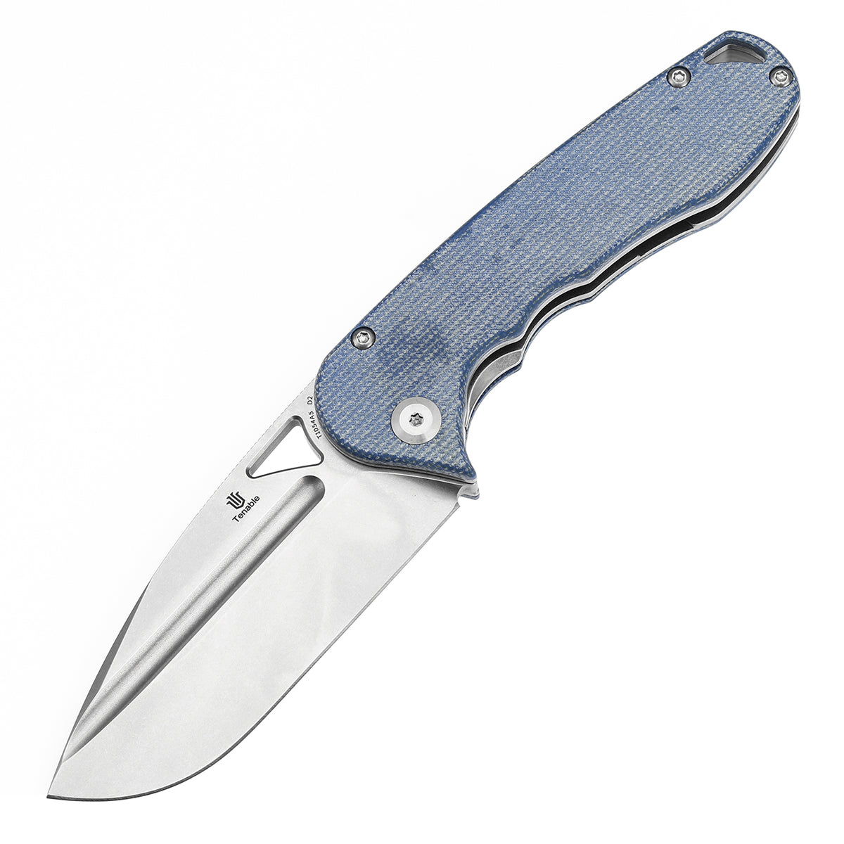 Tenable Bömbur D2钢 Micarta手柄 T1054A5 蓝色 500