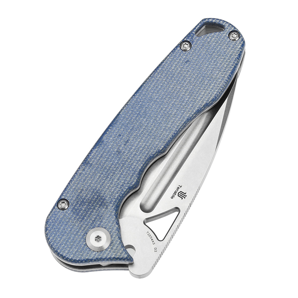 Tenable Bömbur D2钢 Micarta手柄 T1054A5 蓝色 500