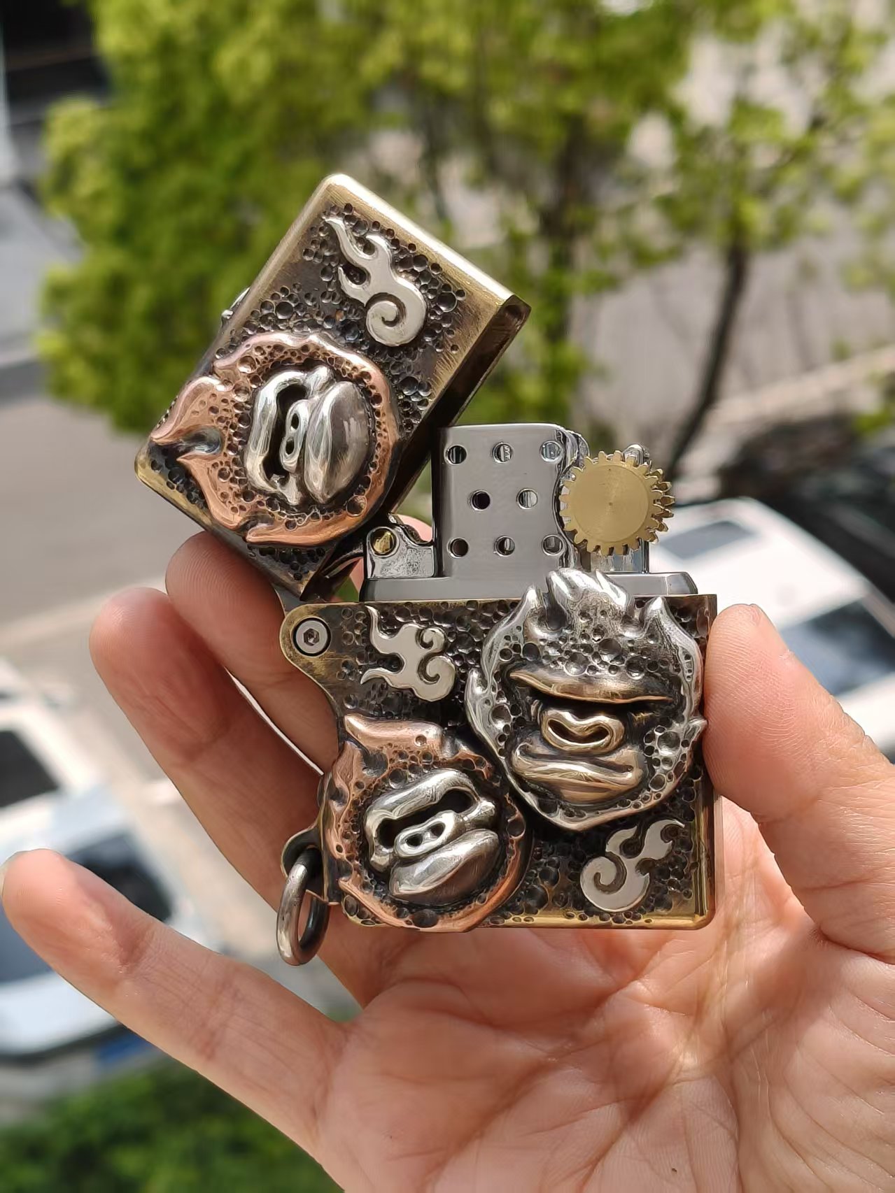 Phase Objects Flame Monkey Lighter